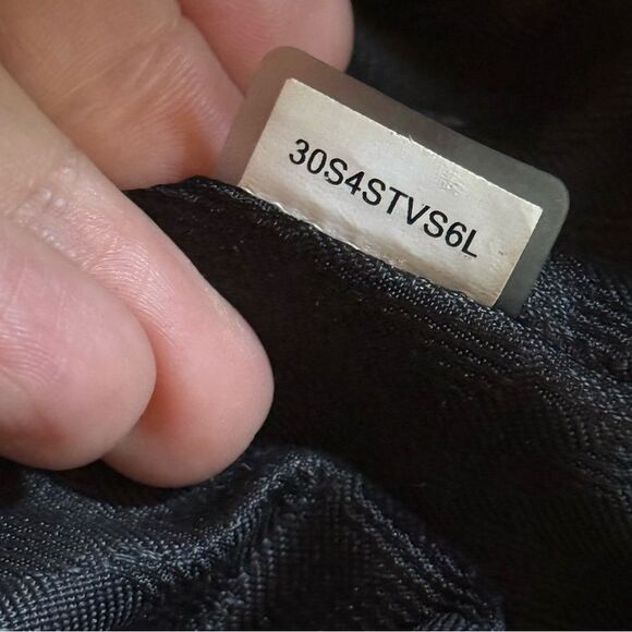 Michael Kors Sutton Medium Saffiano Leather Satchel in Black - Picture 9 of 15